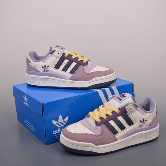 Adidas Forum EXHIBIT Low Purple - Picture 1 of 9